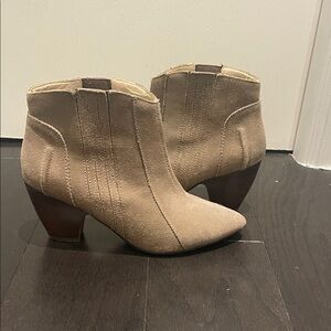 Joe's Jeans Tan Ankle Booties